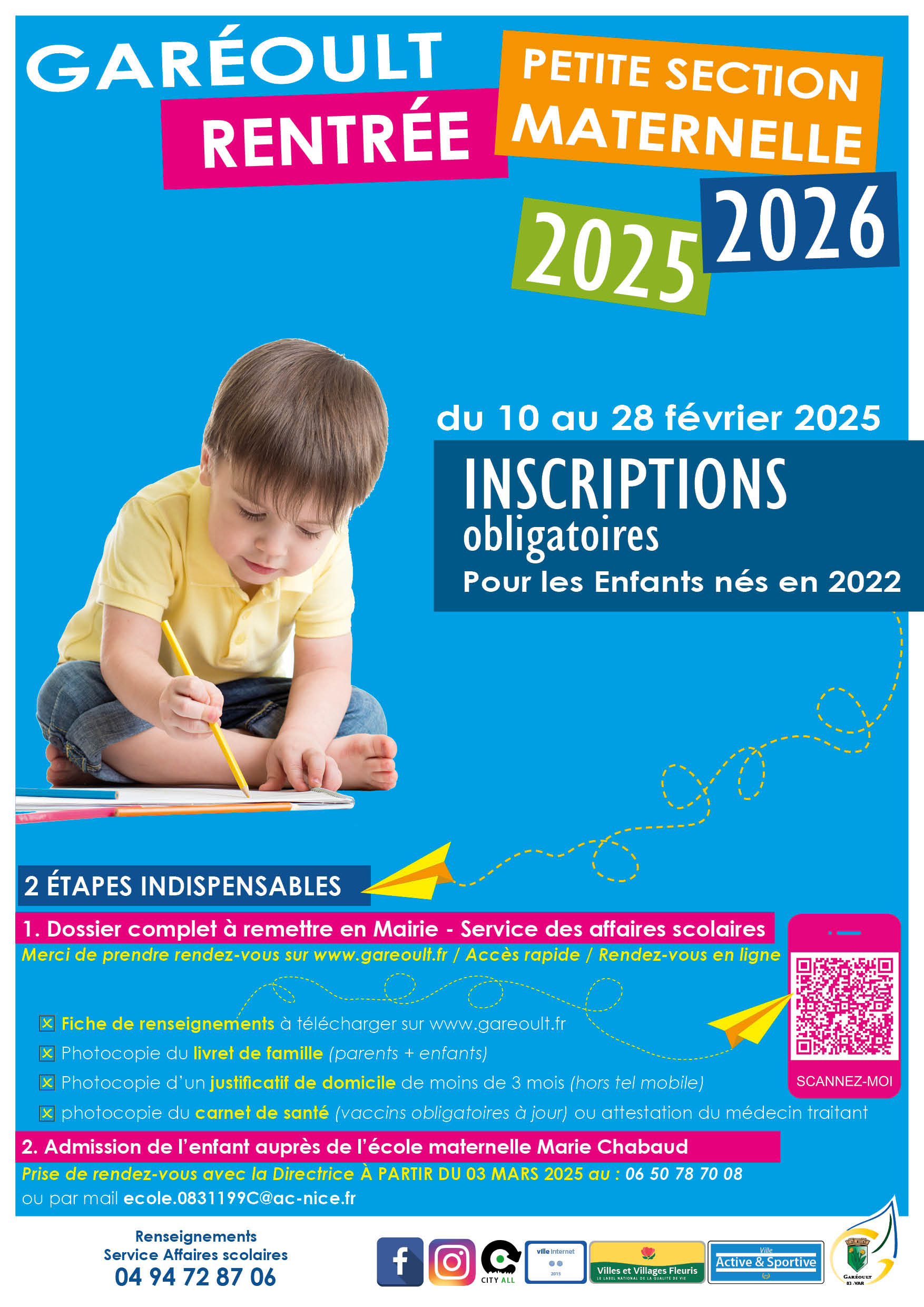 affiche Mater 2025 2026