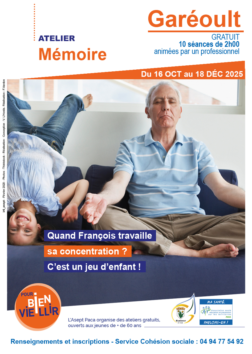 affiche entrainer sa memoire 2025 