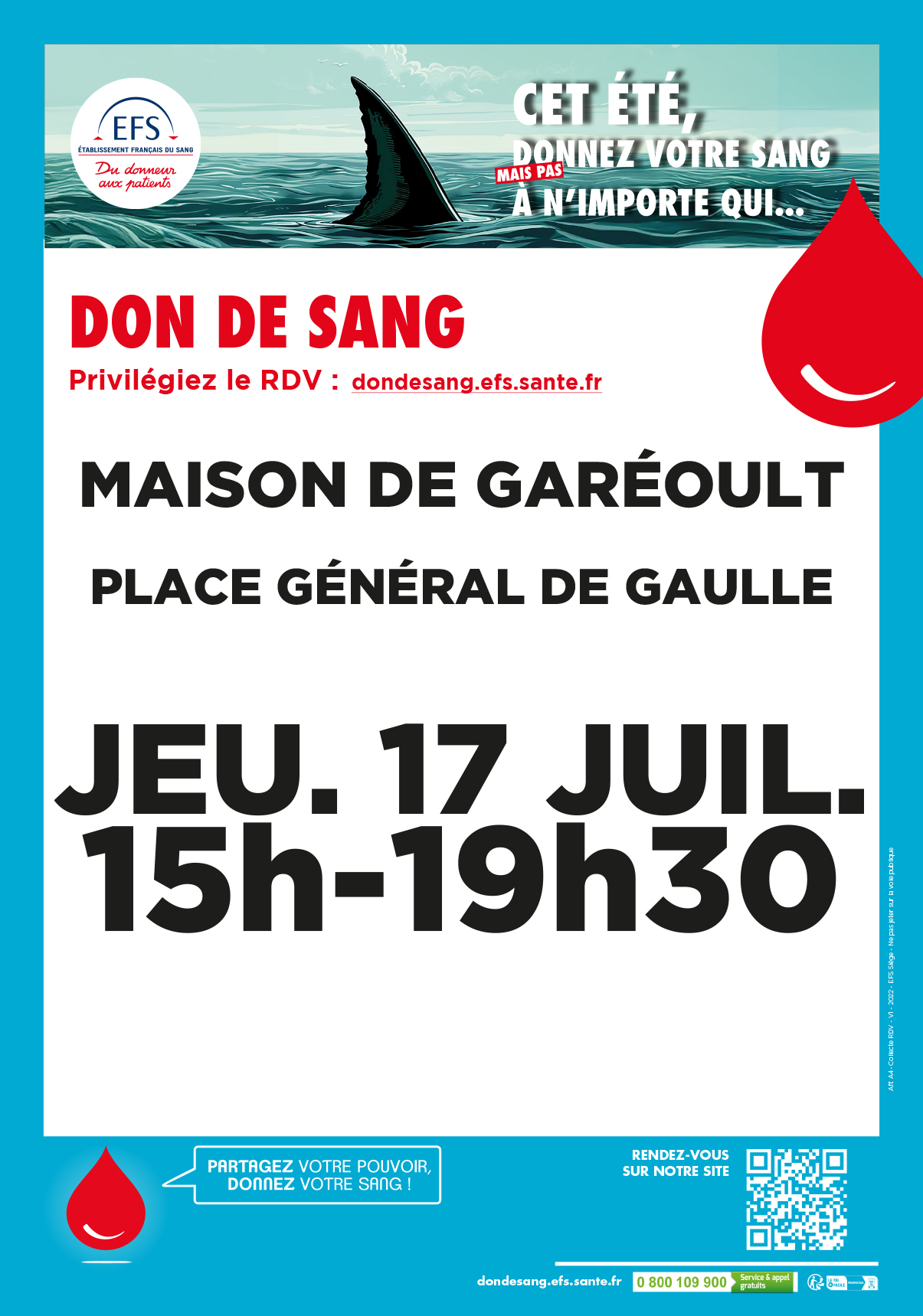 Affiche GAREOULT 17 07 2025