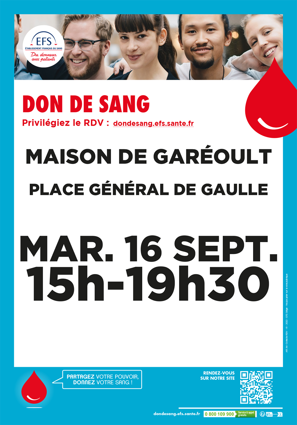 Affiche GAREOULT 17 07 2025
