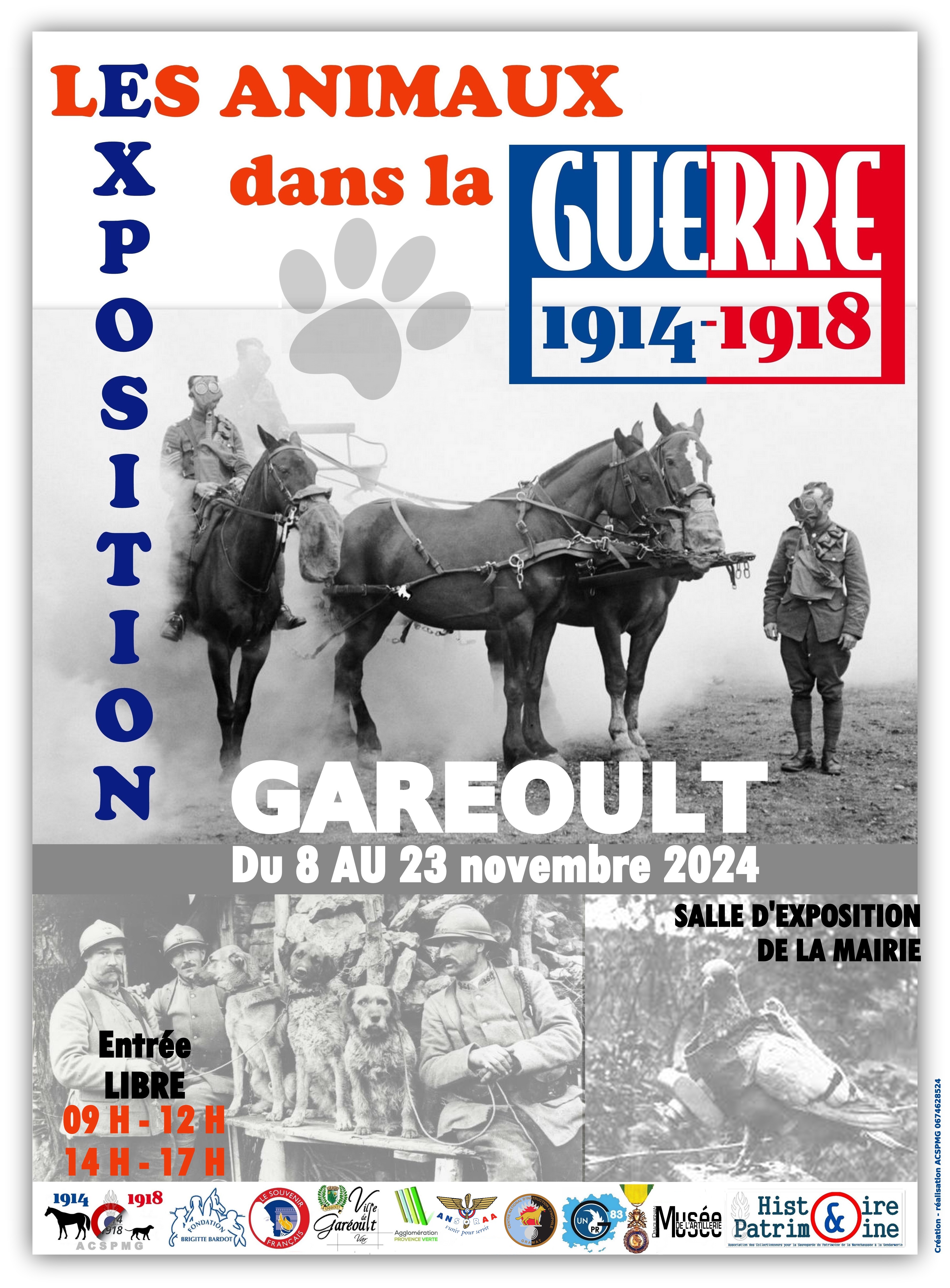 AFFICHE EXPO GAREOULT NOV2024