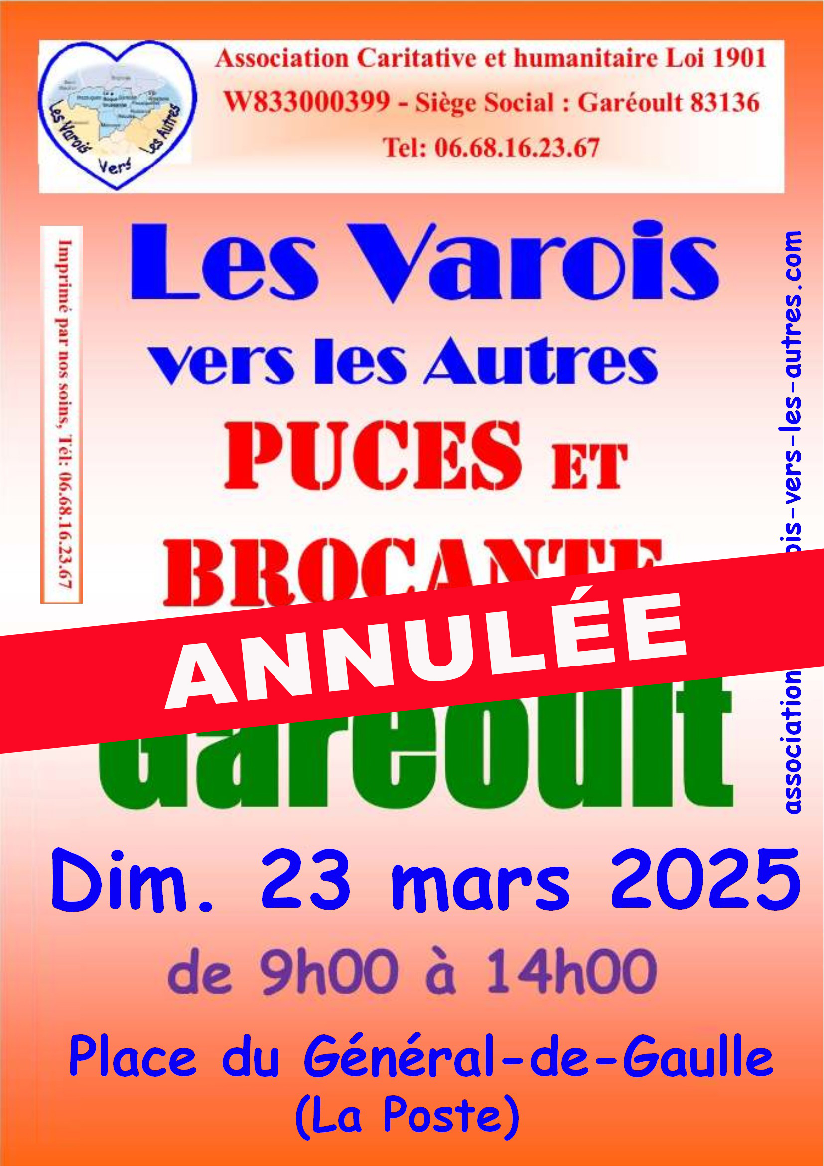 Garéoult Puces et brocante 23 03 2025
