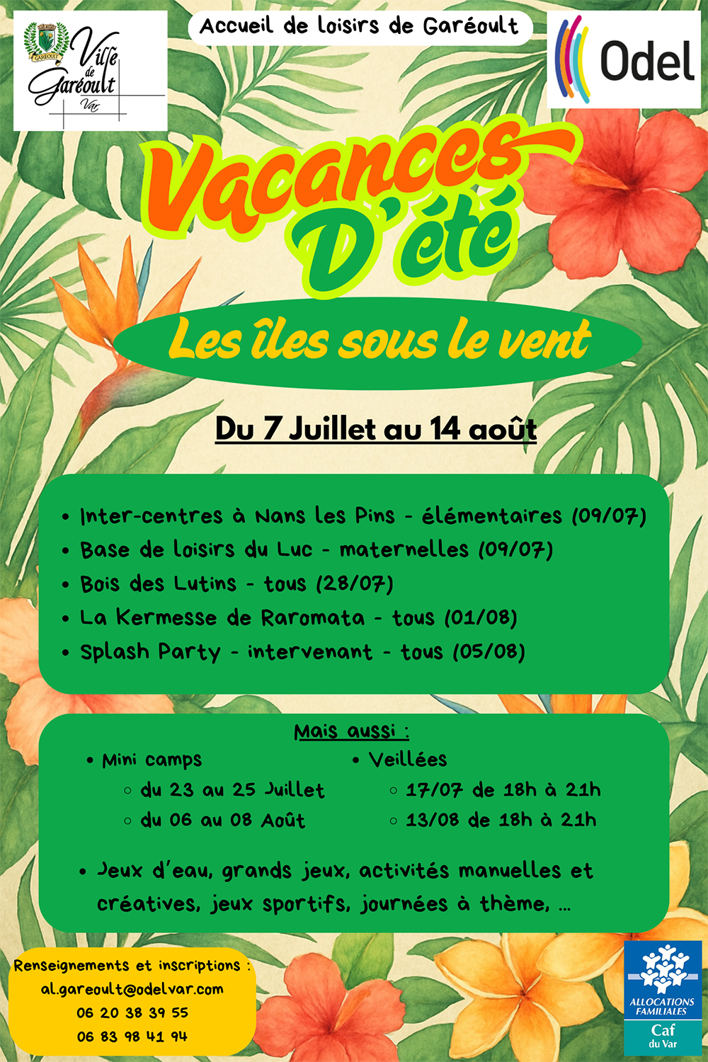 Vacances 2025