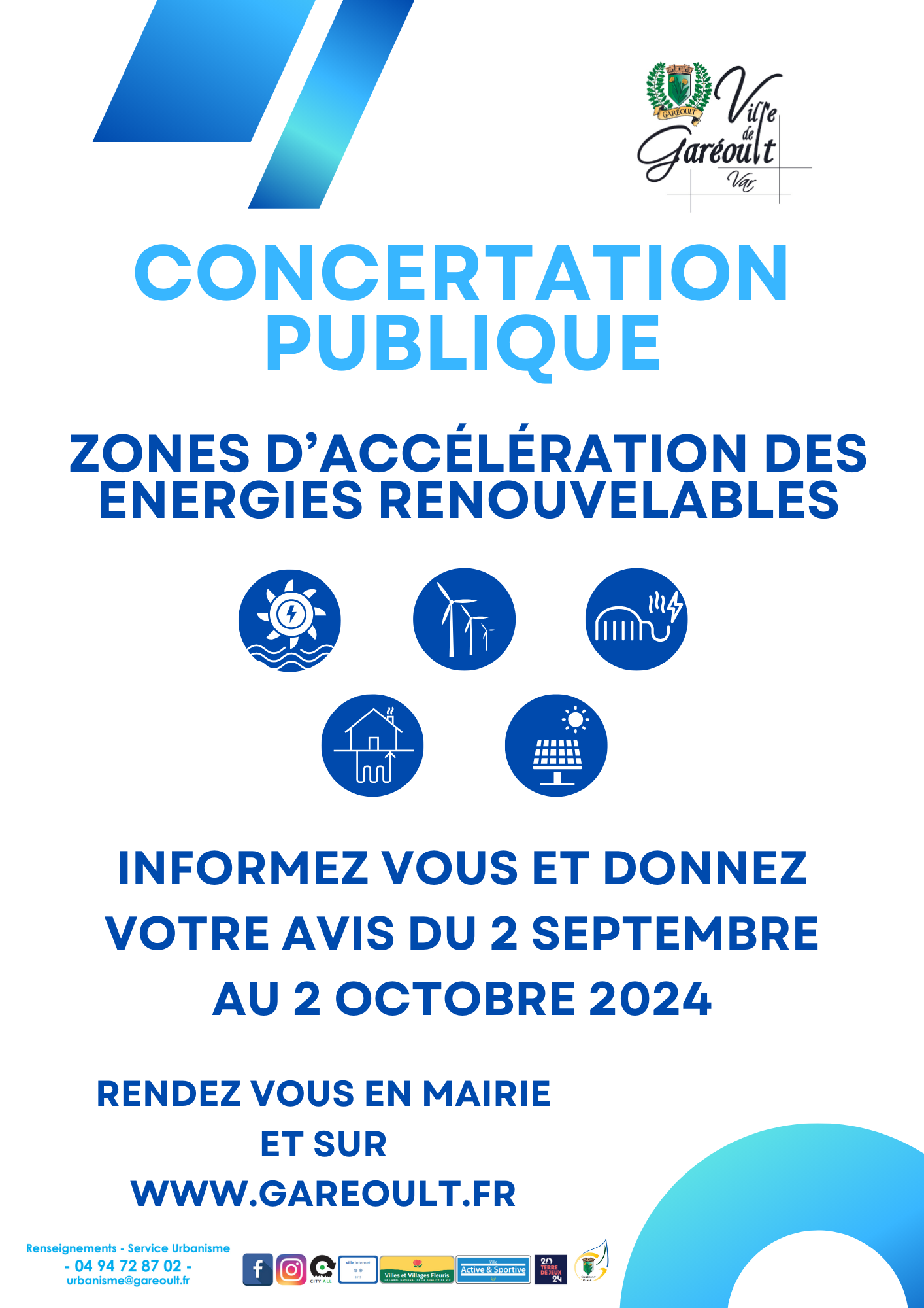 Affiche concertation