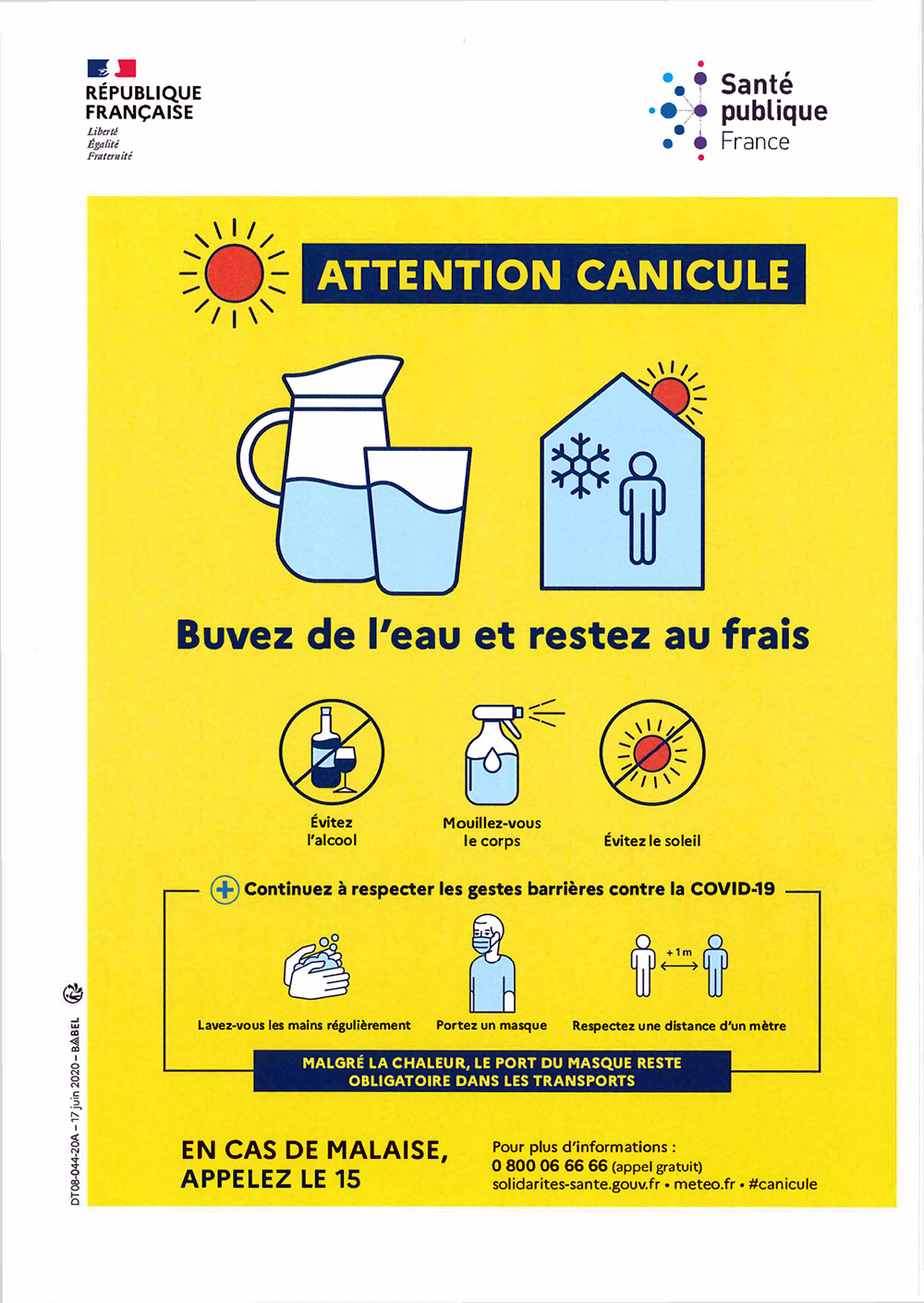 Attention canicule