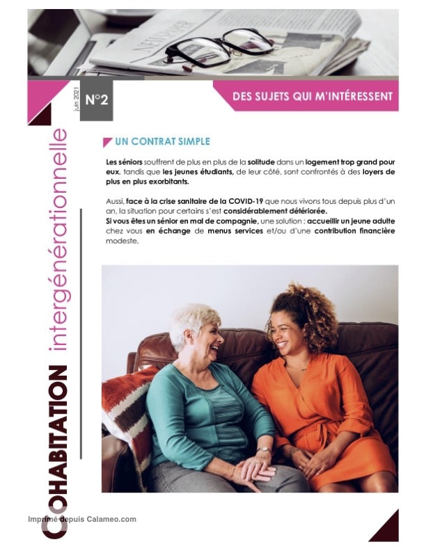 Cohabitation Intergenerationnelle
